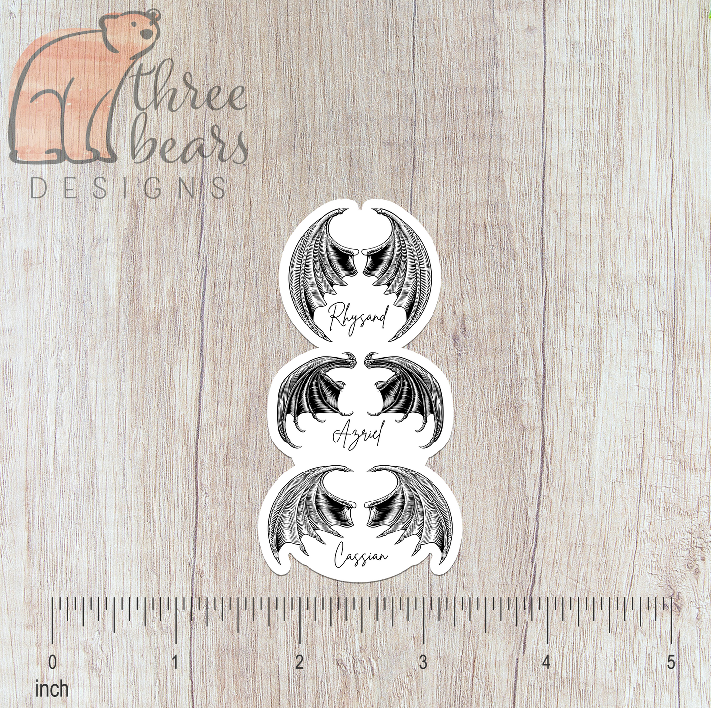 ACOTAR Bat Boys Sticker — INDOOR USE ONLY