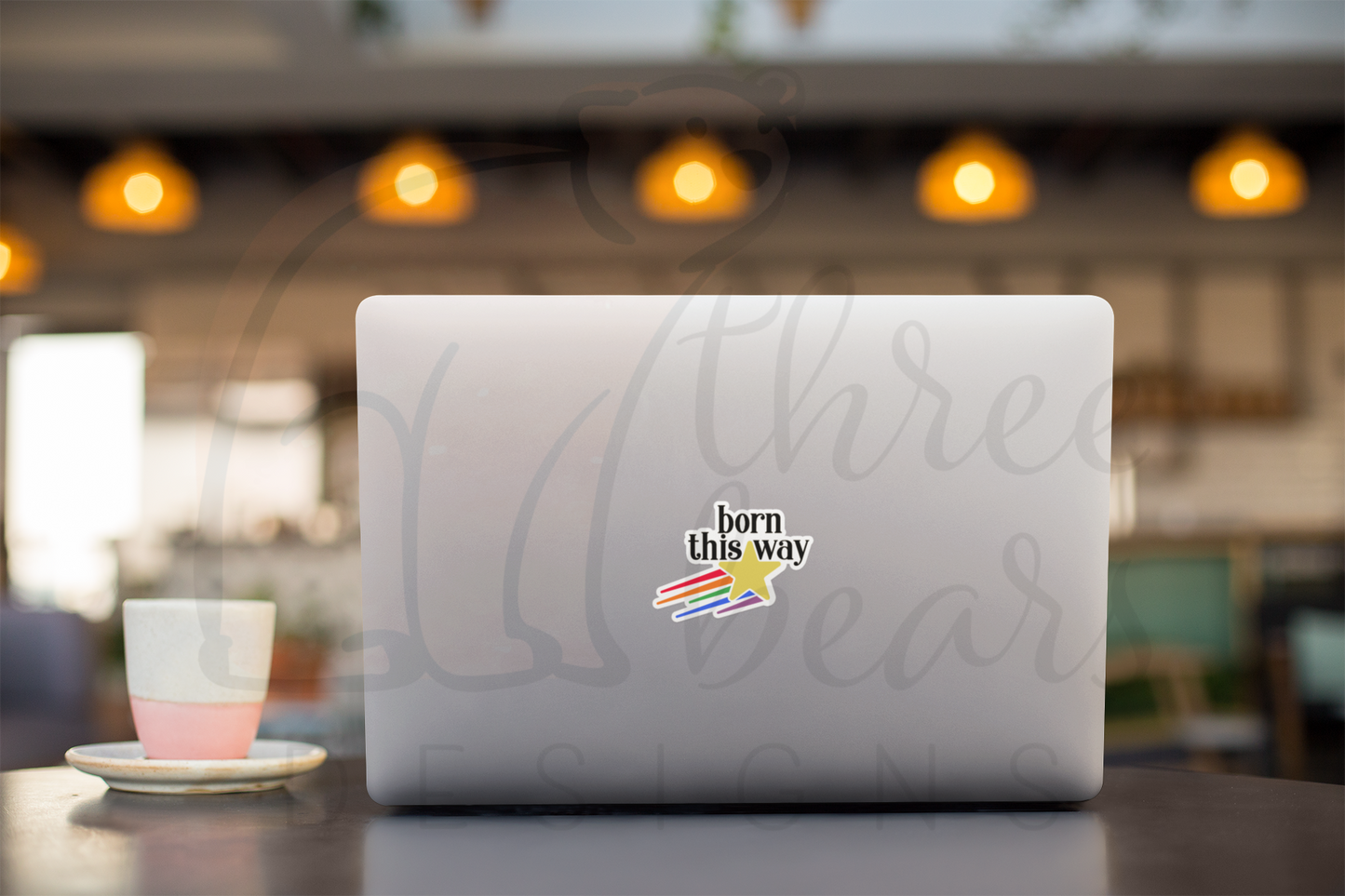 Born This Way Sticker — INDOOR USE ONLY