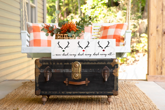 Reversible Horizontal Porch Sign