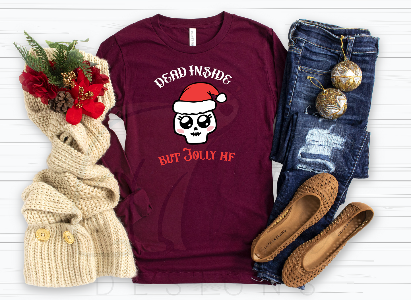 Dead But Jolly Holiday Shirt