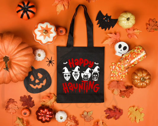 Happy Haunting Trick or Treat Tote Bag
