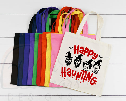 Happy Haunting Trick or Treat Tote Bag