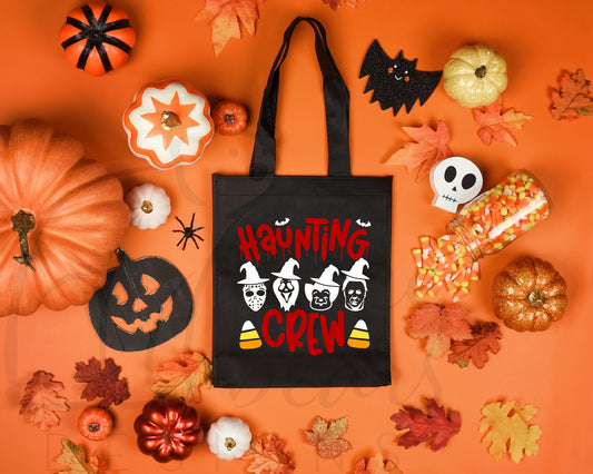 Haunting Crew Trick or Treat Tote Bag