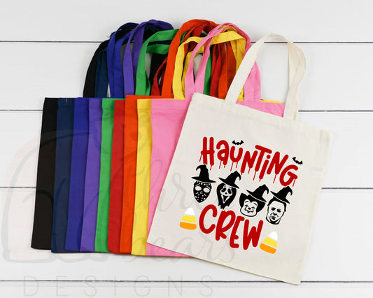 Haunting Crew Trick or Treat Tote Bag