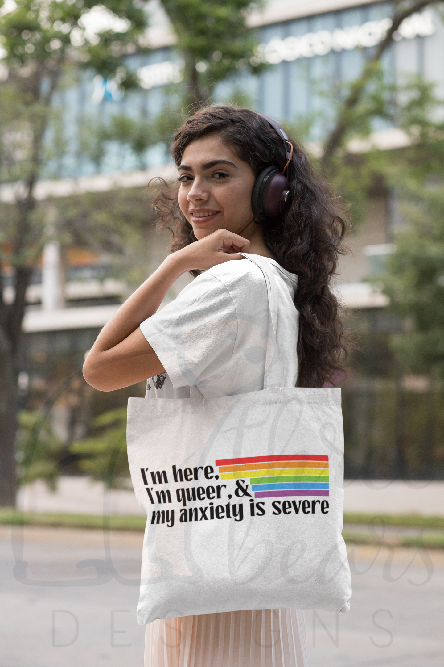 Here & Queer Tote Bag