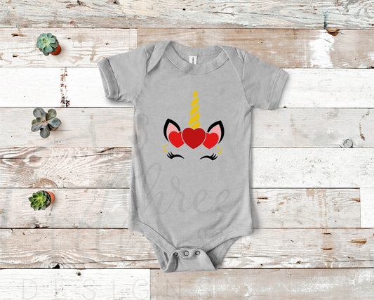 Valentine's Day Unicorn Shirt