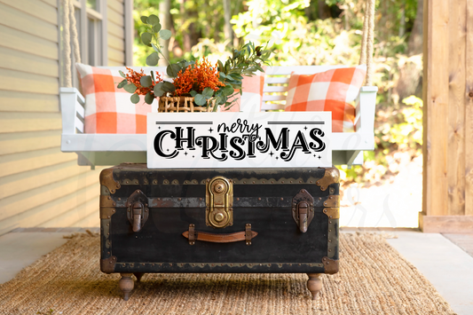 Reversible Horizontal Porch Sign