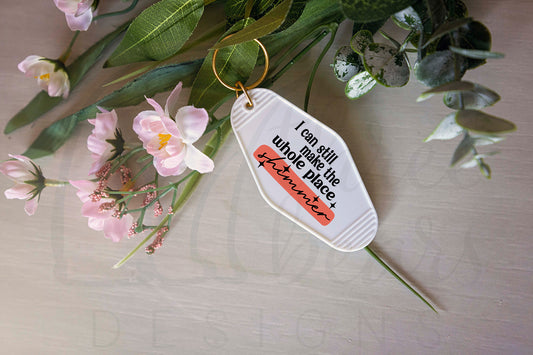 Swiftie Bejeweled Shimmer Motel Keychain