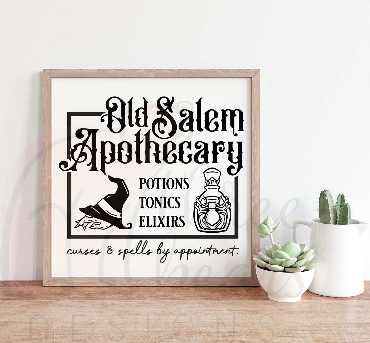 Old Salem Apothecary Shelf Sign