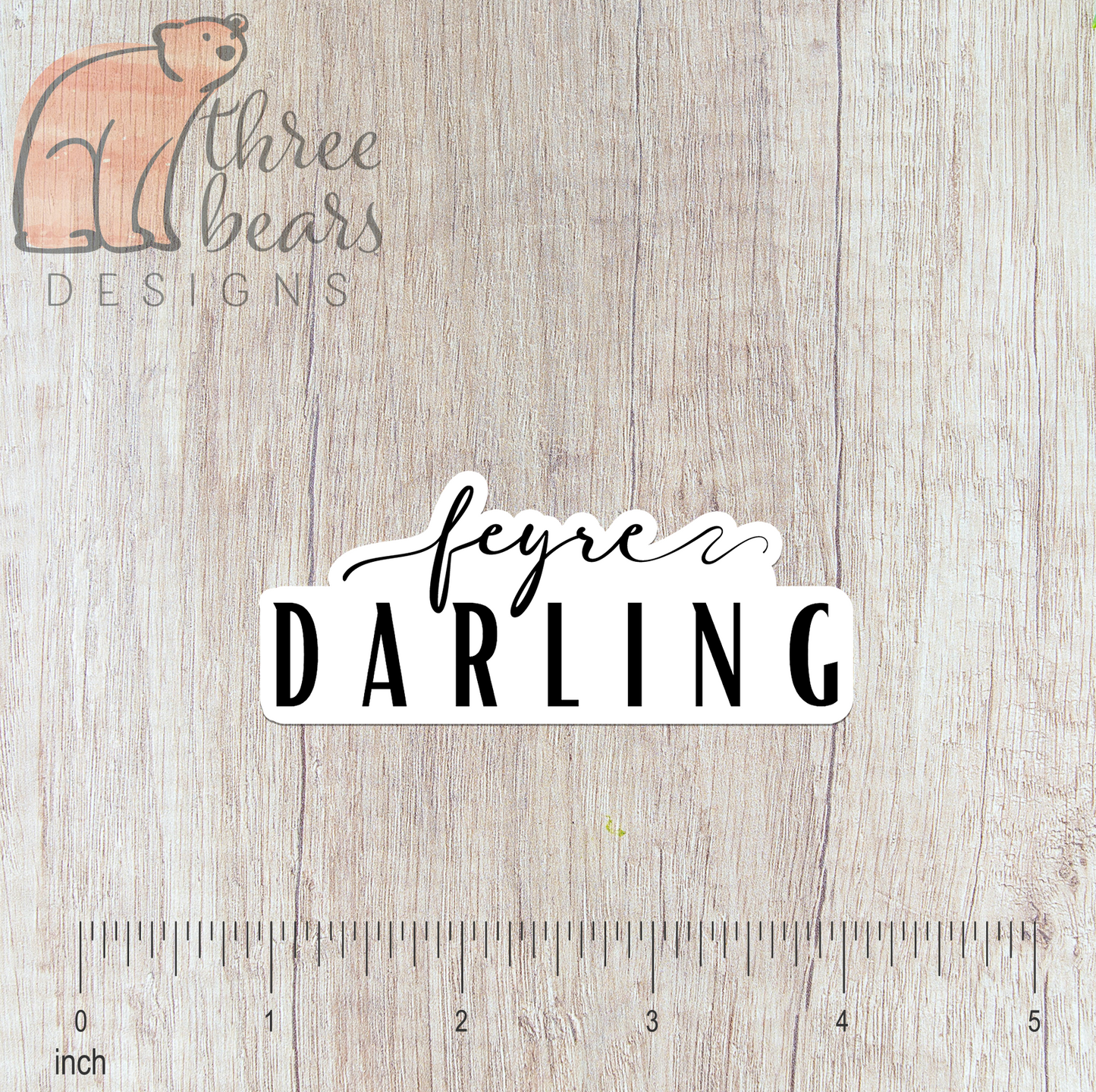 ACOTAR Feyre Darling Sticker — INDOOR USE ONLY