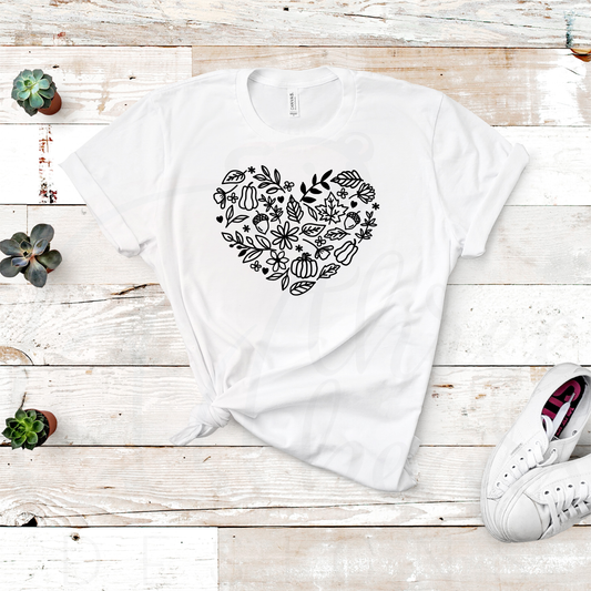 Fall Heart Shirt