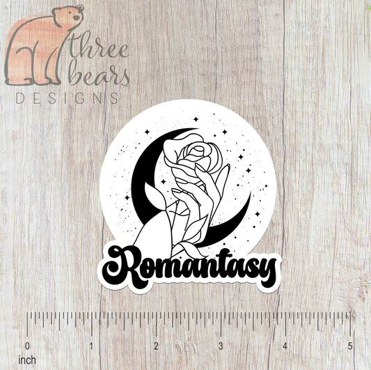 Romantasy Sticker — INDOOR USE ONLY