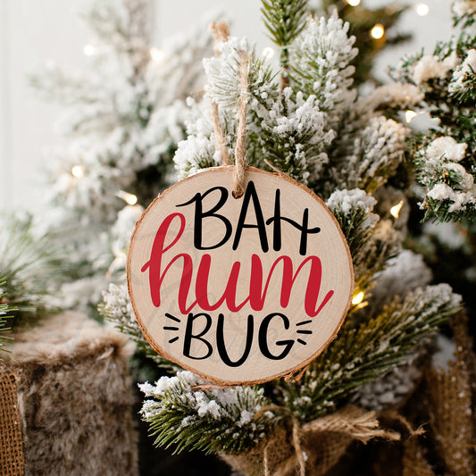 Bah Humbug Christmas Ornament