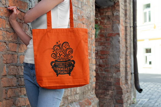 Bunch of Hocus Pocus Cauldron Tote Bag