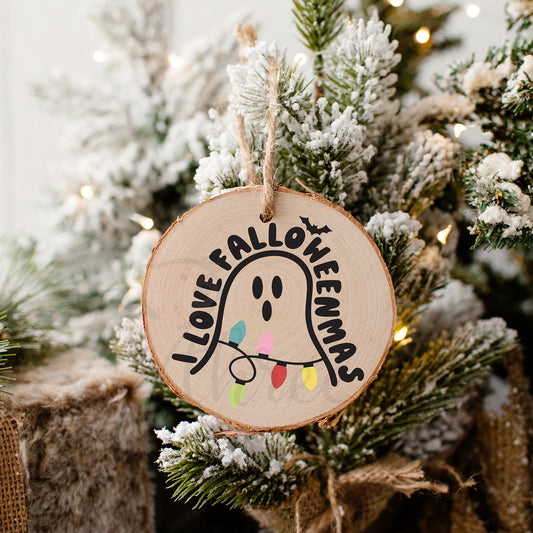 Falloweenmas Christmas Ornament