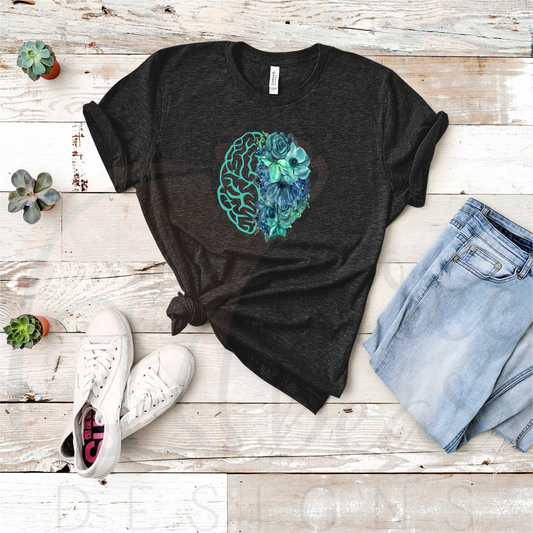 Floral Brain Shirt