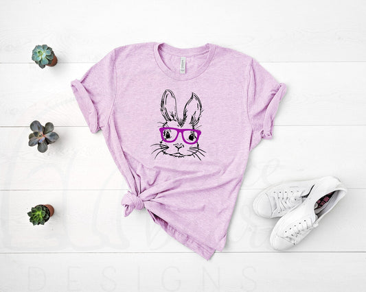 Bunny with Glasses Shirt