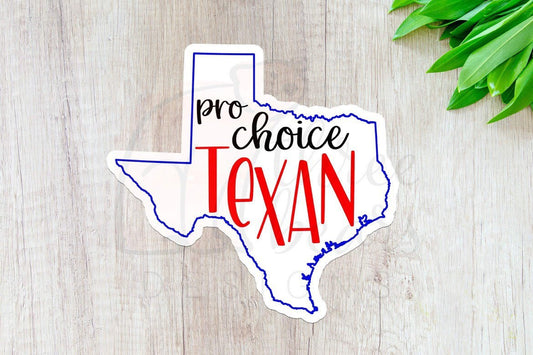 Pro Choice State Sticker — INDOOR USE ONLY