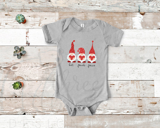 BFF Gnomes Valentine's Day Shirt