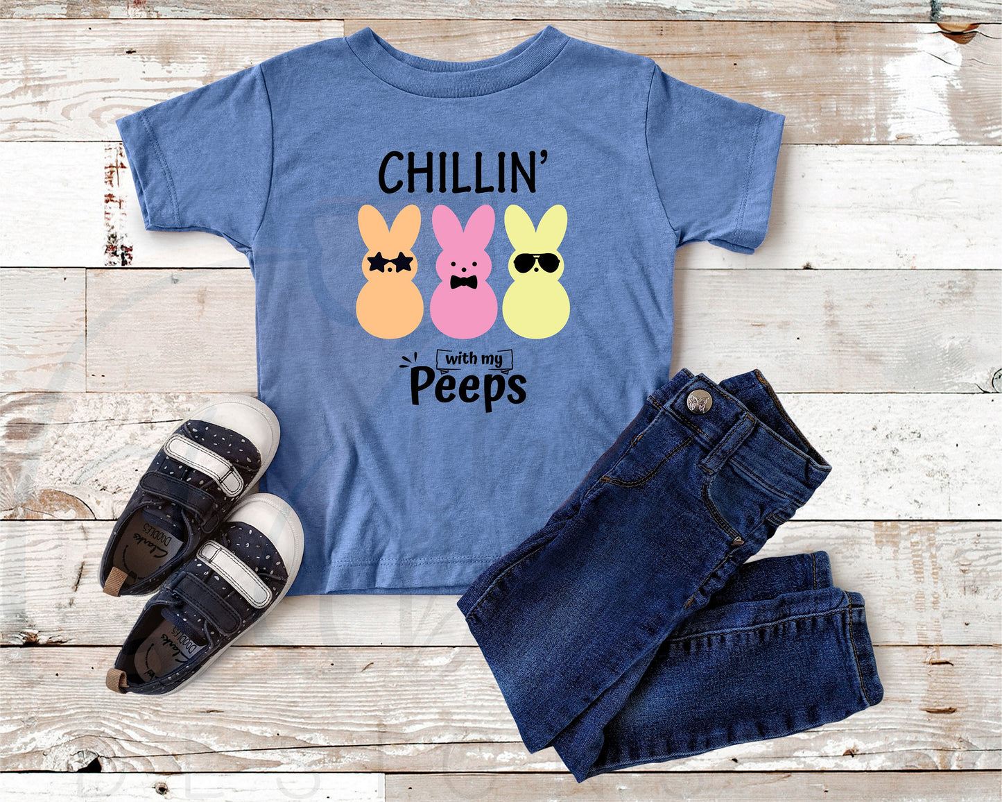 Chillin' With My Peeps Easter Shirt