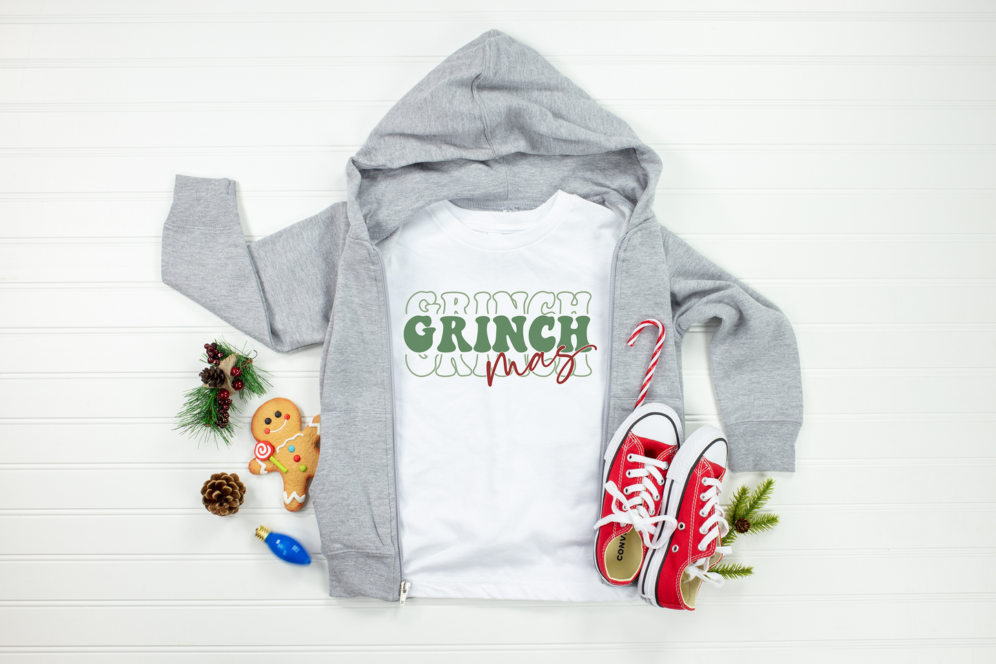 Grinchmas Kids Holiday Shirt