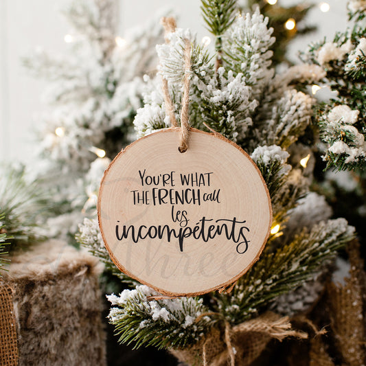 Les Incompetents Christmas Ornament