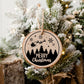 Merry Christmas Scene Christmas Ornament