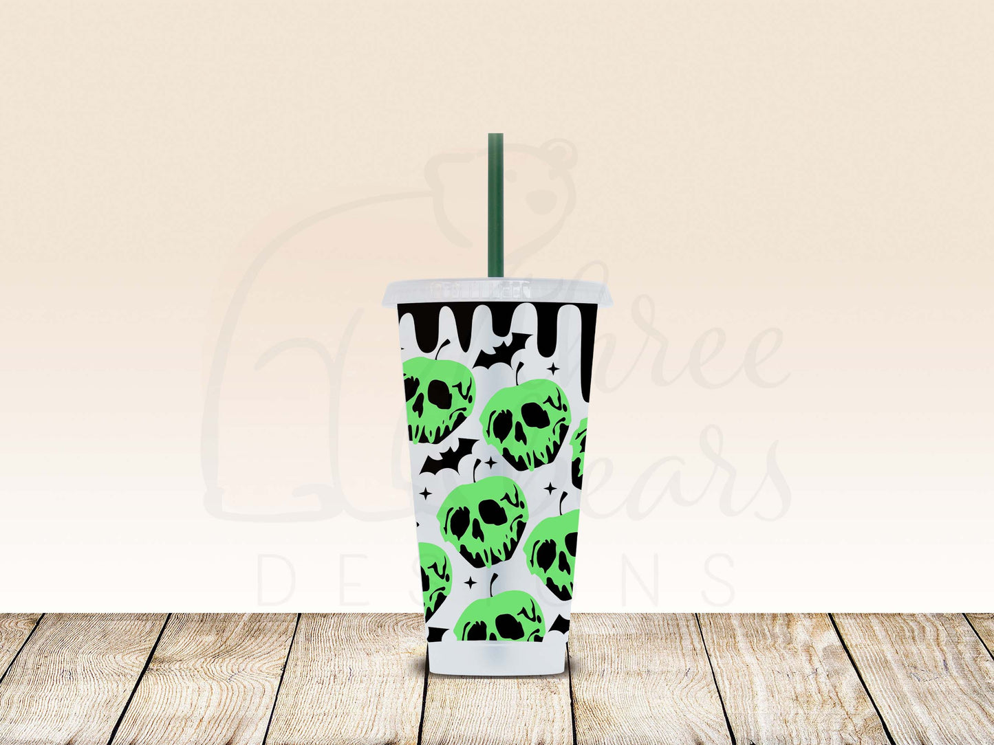 Poison Apples 24oz Cold Cup w/Straw