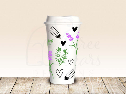 Salt Rosemary Lavender Love 16oz Hot Cup