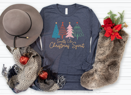 Smells Like Christmas Spirit Holiday Shirt