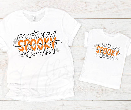 Spooky Mama Mini Coordinating Shirts