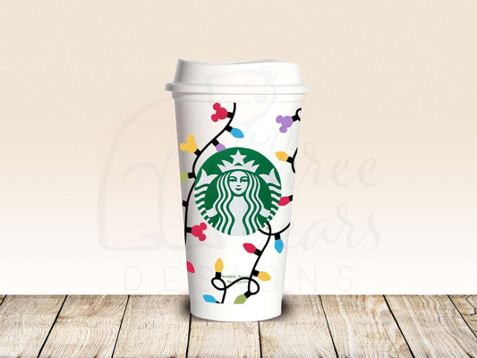 Christmas Lights 16oz Hot Cup